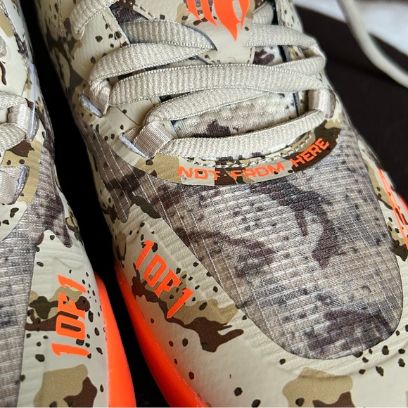 RARE PUMA Lamelo Ball Mb.01 Camo Basketball Sneakers with Orange XXX Accents main image 4